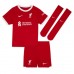 Liverpool Andrew Robertson #26 Prima Maglia Bambino 2023-24 Manica Corta (+ Pantaloni corti)